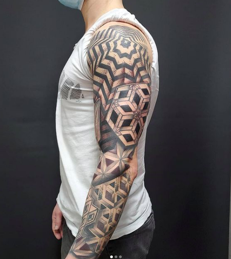 Nick Trammel - Geometric Sleeve